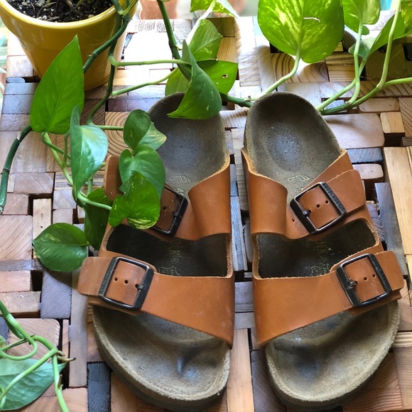 Birkenstock Other - ➳RARE Men’s Light Brown A R I Z ON A  B I R K I S➳